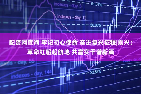 配资网查询 牢记初心使命 奋进复兴征程|嘉兴：革命红船起航地 共富实干谱新篇